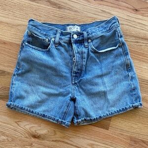 Wrangler Light Blue Jean Shorts for Women